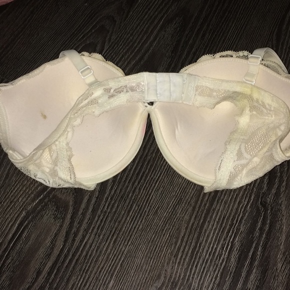 White Rhinestone Bra - Picture 4 of 4